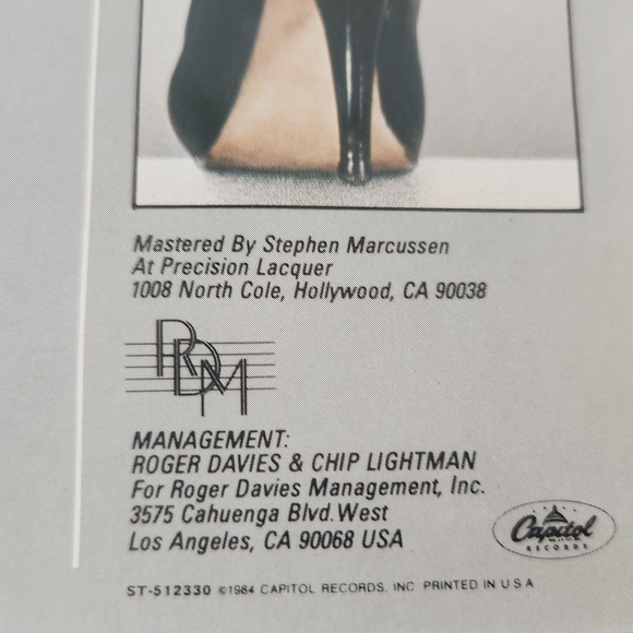 Tina Turner 1984 Private Dancer Album - Picture 11 of 14